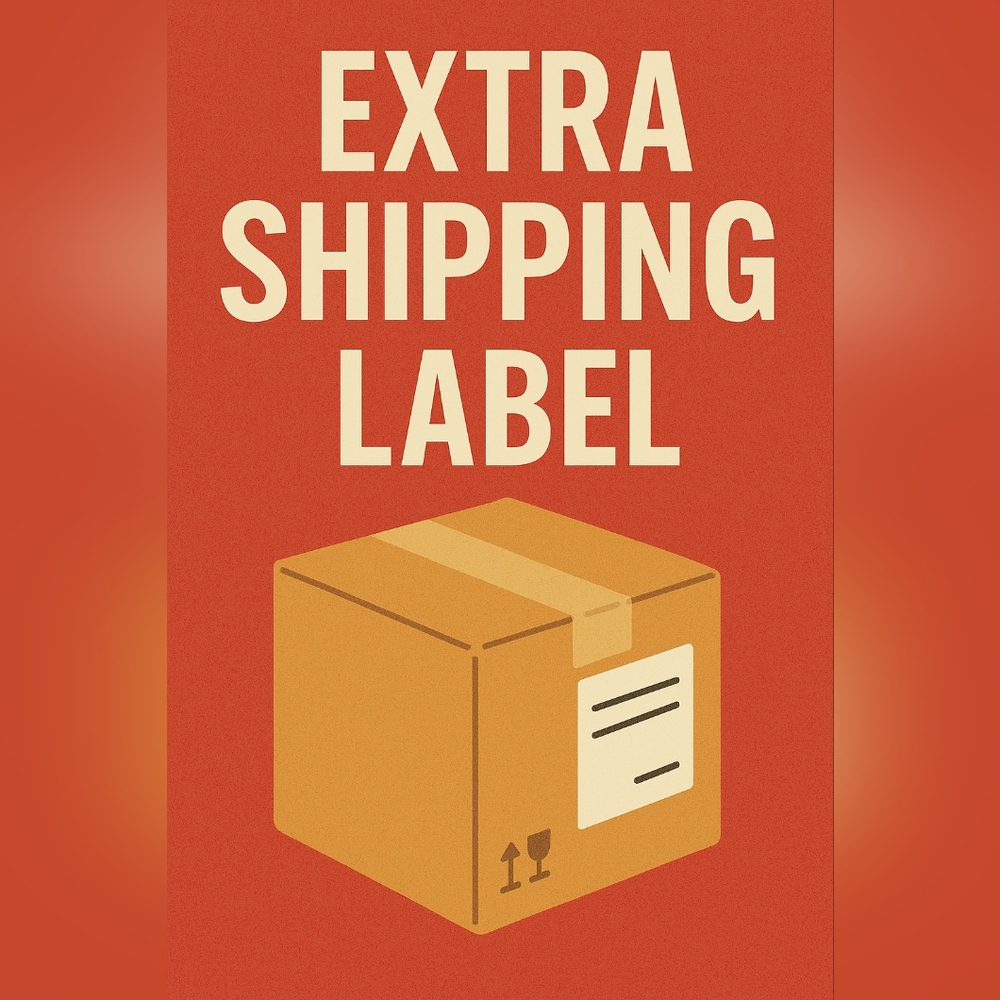 Extra Shipping Label